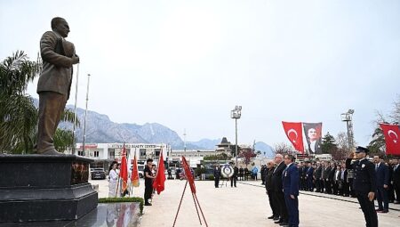 18 Mart Çanakkale Zaferi Kemer’de törenle anıldı