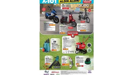 26 Mart’ta A101’de Mobilite Ürünleri