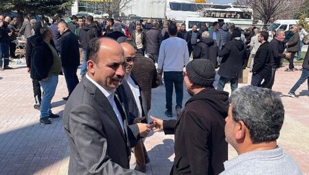 Başkan Altay 3. Organize Sanayi Camii’nde Vatandaşlarla Bir Araya Geldi