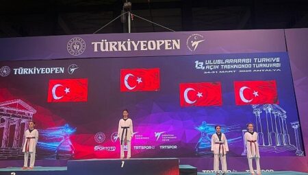 Başkan Altay Bronz Madalya Kazanan Melek Su’yu Tebrik Etti