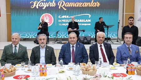 Başkan Özarslan Doğu Karadenizlilerle İftar Sofrasında Buluştu