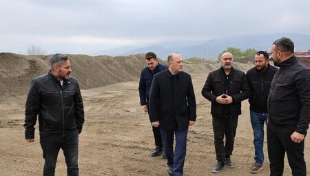 Başkan Selçuk Yıldız Ekiplerle Sahada