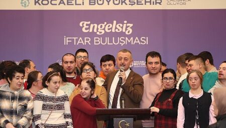 Büyükşehir’den özel bireylerle iftar