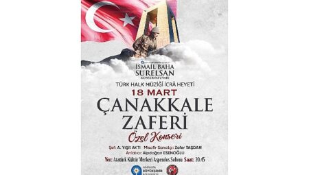 Çanakkale Şehitleri “Bir Destandır Çanakkale” konseri ile anılacak