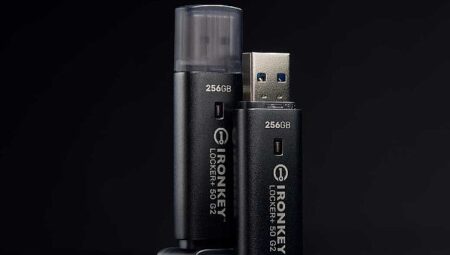 Kingston, Yeni Nesil XTS-AES 256-bit Donanım Tabanlı Şifrelemeye Sahip USB Sürücüsünü Tanıttı