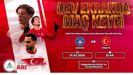 Kosova – Türkiye Maçını Dev Ekranda Birlikte İzleyeceğiz
