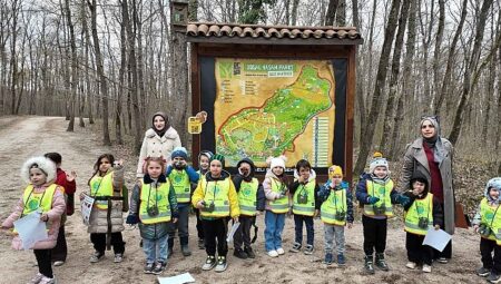 Lokomotif’in minikleri Ormanya’da doğayı keşfetti