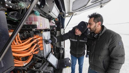 MAN’ın elektrikli otobüsü Lion’s Coach E, Erzurum ve İsveç’te kar ve buza meydan okudu