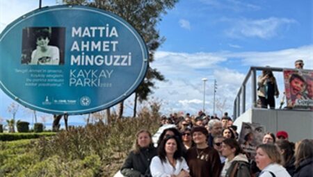 Minguzzi’nin adı Karşıyaka’da yaşatılıyor: Duygu dolu buluşma