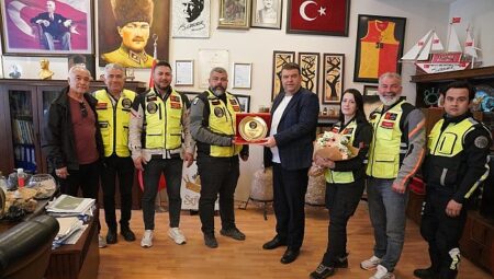 RİEDER Kulübü’nden Başkan İsmail Yetişkin’e teşekkür ziyareti