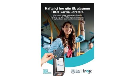 Toplu Ulaşımda Vatandaşlara TROY Kart Avantajı