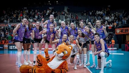 Turuncu beyazlılar yarı finale bir adım daha yaklaştı…