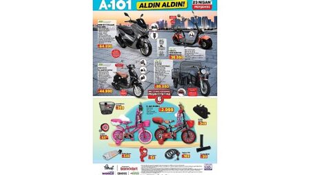 23 Nisan’da A101’de Mobilite ve Teknoloji Ürünleri