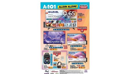 30 Nisan’da A101’de Mobilite ve Teknoloji Ürünleri