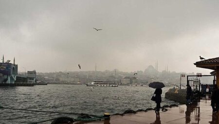 AKOM’dan İstanbul İçin Kuvvetli Yağış Uyarısı