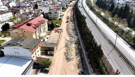 Alikahya TEM Bağlantı Yolu tam sürat
