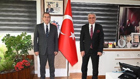 ATSO Başkanı Hacısüleyman’dan Başkan Topaloğlu’na ziyaret