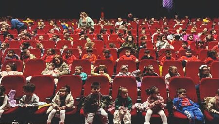 Başkan Çerçioğlu Minik Sanatseverleri Tiyatro ile Buluşturdu