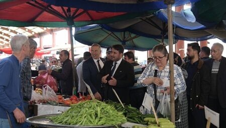 Başkan Çırpanoğlu’ndan Salı Pazarına Ziyaret