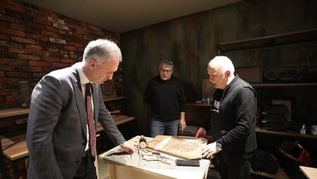 Başkan Taban’dan İNESMEK Kursiyerlerine Ziyaret