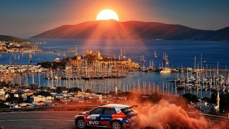 Bodrum Yaza Ralli ile Merhaba Diyor