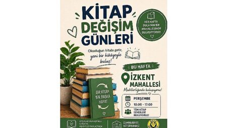Buca’da  “Kitap Değişim Günleri” başlıyor