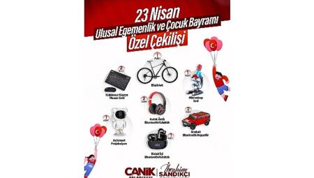 Canik Belediyesi’nden Hediye Yağmuru