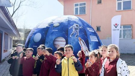 Canik’te Genç Kâşifler Uzayla Buluşuyor, Gökyüzünü Öğreniyor