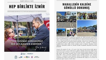 ‘Hep Birlikte İzmir’ mart sayısıyla yayında