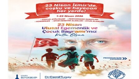 İzmir’de 23 Nisan coşkusu dört bir yanda