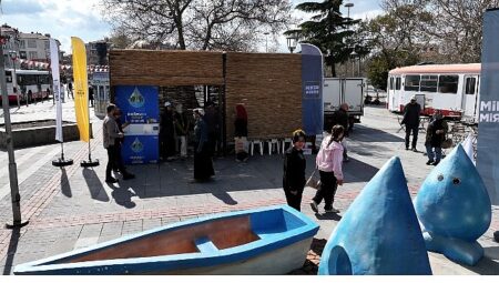 KOSKİ Tarım Haftası’nda Açtığı Stantta Su Tasarrufu Bilgilendirmesi Yapıyor