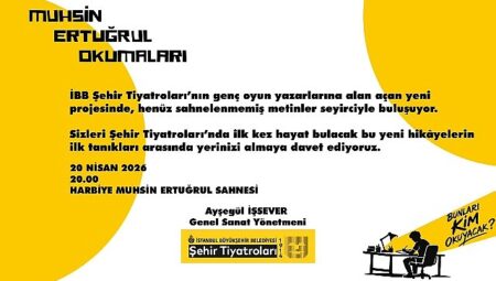 Muhsin Ertuğrul Okumaları “Paslı Raylar Korosu” Oyunuyla Devam Ediyor