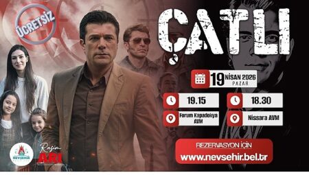 Nevşehir Belediyesi’nden “Çatlı” Filmi Gösterimi