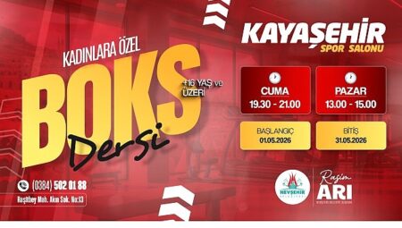 Nevşehir’de Kadınlara Özel Boks Dersleri Başlıyor