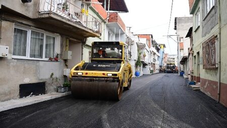 Osmangazi Belediyesi Asfalt Yenileme Çalışmalarını Sürdürüyor