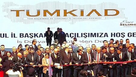 TÜMKİAD İstanbul İl Başkanlığı Açılışı Yoğun Katılımla Gerçekleşti