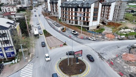 Tuzla-Battalgazi kesişiminde kavşak çalışması başladı
