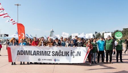 Tuzla’da Buluştular, Sağlık İçin Yürüdüler