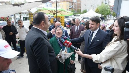 Başkan Çırpanoğlu ve Milletvekili Beker Sahada
