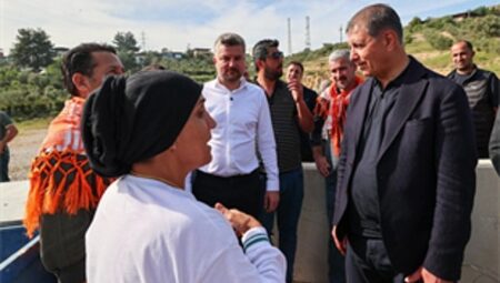 Başkan Tugay Belenbaşı’nda yurttaşlarla buluştu