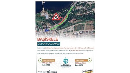 D-130 İzmit istikameti 22 Mayıs’a kadar trafiğe kapalı