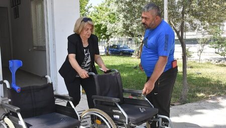 Edremit Belediyesi engellilerin yanında