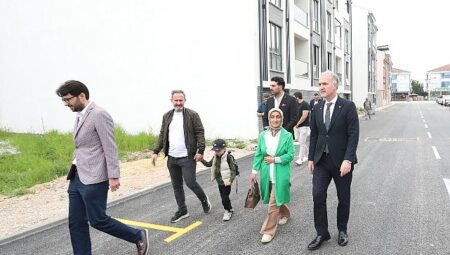 Ertuğrulgazi Mahallesinde 2 Sokakta Asfalt Çalışması Tamamlandı