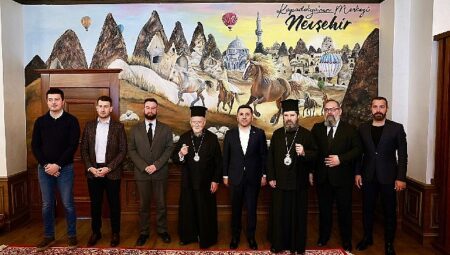 Fener Rum Patriği Bartholomeos Başkan Arı’yı Ziyaret Etti