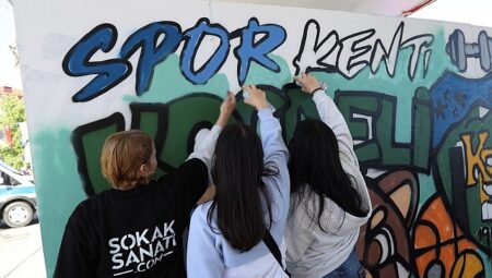 Gençlerden EnFest’e renkli dokunuş
