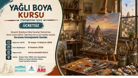 Güzel Sanatlar Merkezi’nde Yağlı Boya ve Kara Kalem Kurslarımız Başlıyor