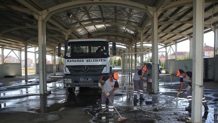 Karaman Belediyesi Bayram Hazırlıklarını Tamamladı