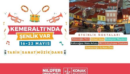 Kemeraltı’nda şenlik başlıyor