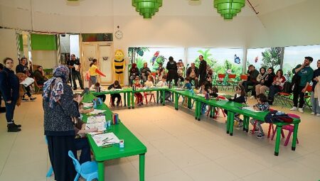 Konya Tropikal Kelebek Bahçesi’nde miniklere özel eğlenceli etkinlikler