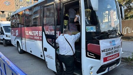 Maltepe’de bayramda mezarlıklara ücretsiz ring seferleri başladı